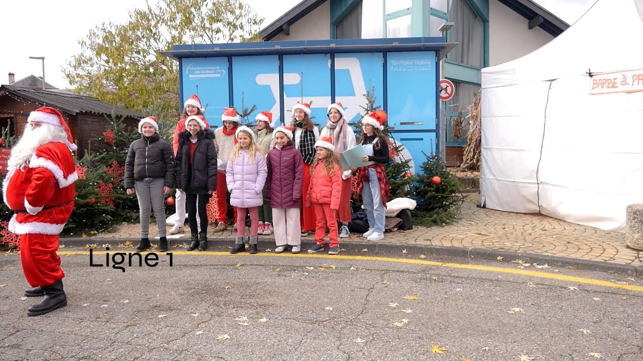 La Motte-Servolex : À la découverte du marché du Père Noël