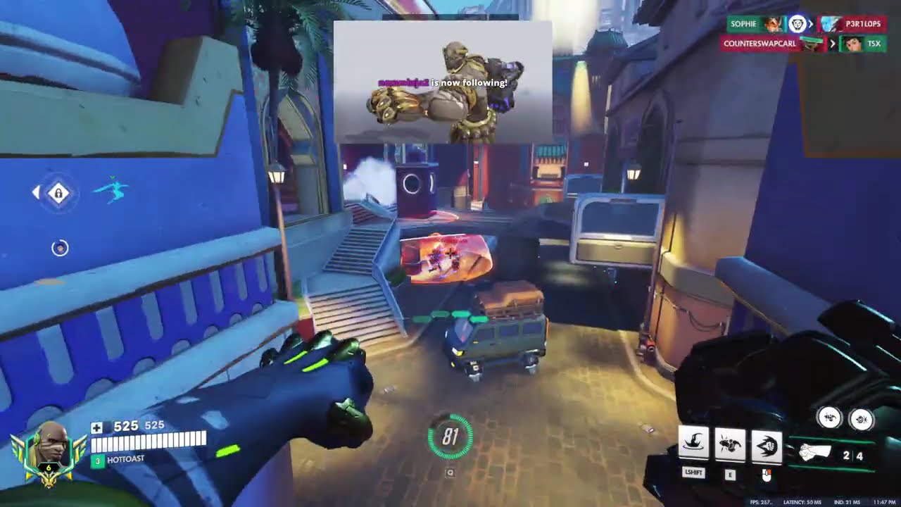 Overwatch Rank 1 Doomfist HotToast Playing Doomfist On Whole Another Level
