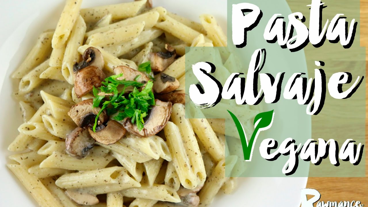 PASTA VEGANA SALVAJE (Penne) | Recetas Veganas Fáciles y Rápidas