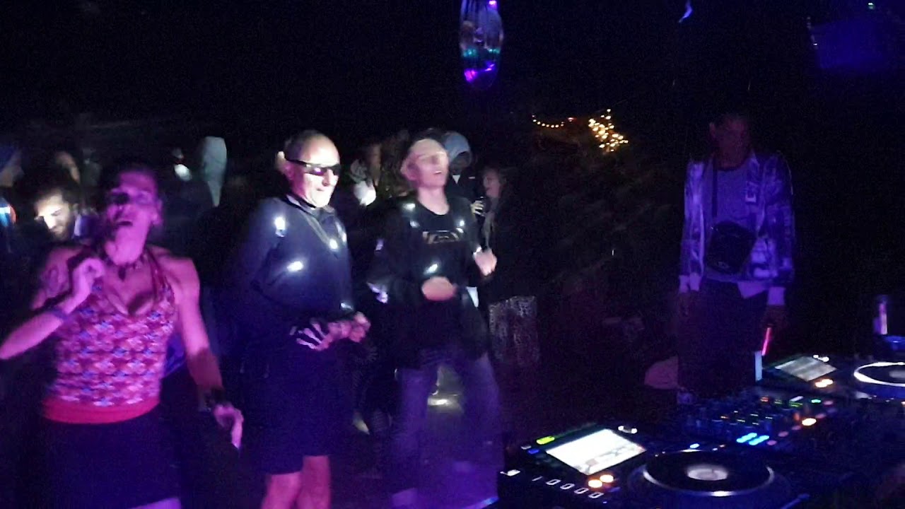 Tsuyoshi played forest underground party  in Stockholm Sweden on 2nd August 2019 vol.3