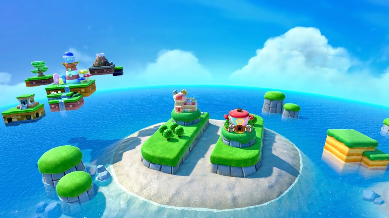 Super Mario Party Jamboree Motion Island #1 Paratroopa Flight School
