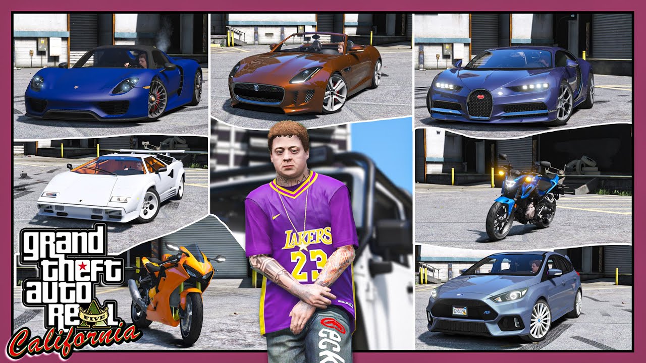 Choosing the Best GTA 5 Car Sound Mod: Which One Sounds Best ❓5Real & LA Revo 2.0 Gameplay