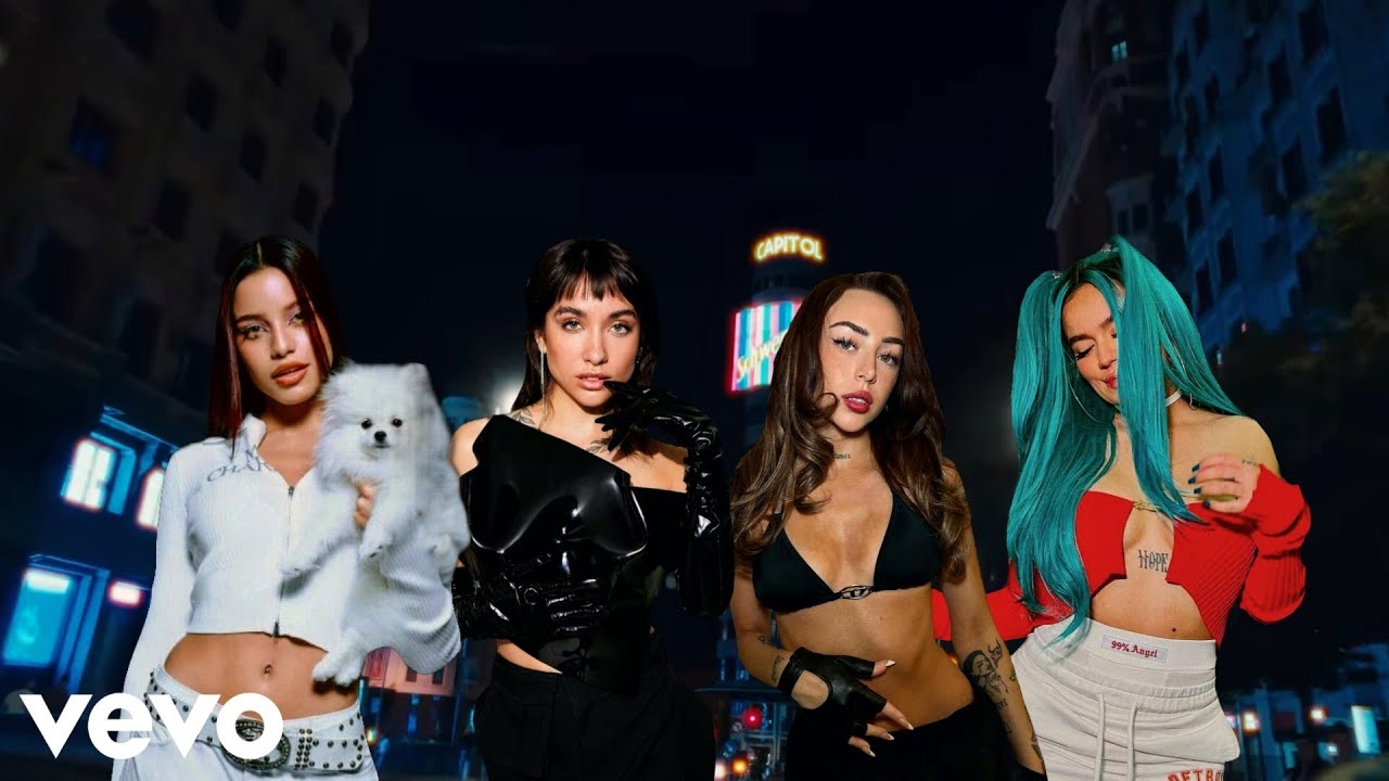 Maria Becerra, Karol G, Nicki Nicole & Emilia - Dura (Music Video) Prod. By Juotropx