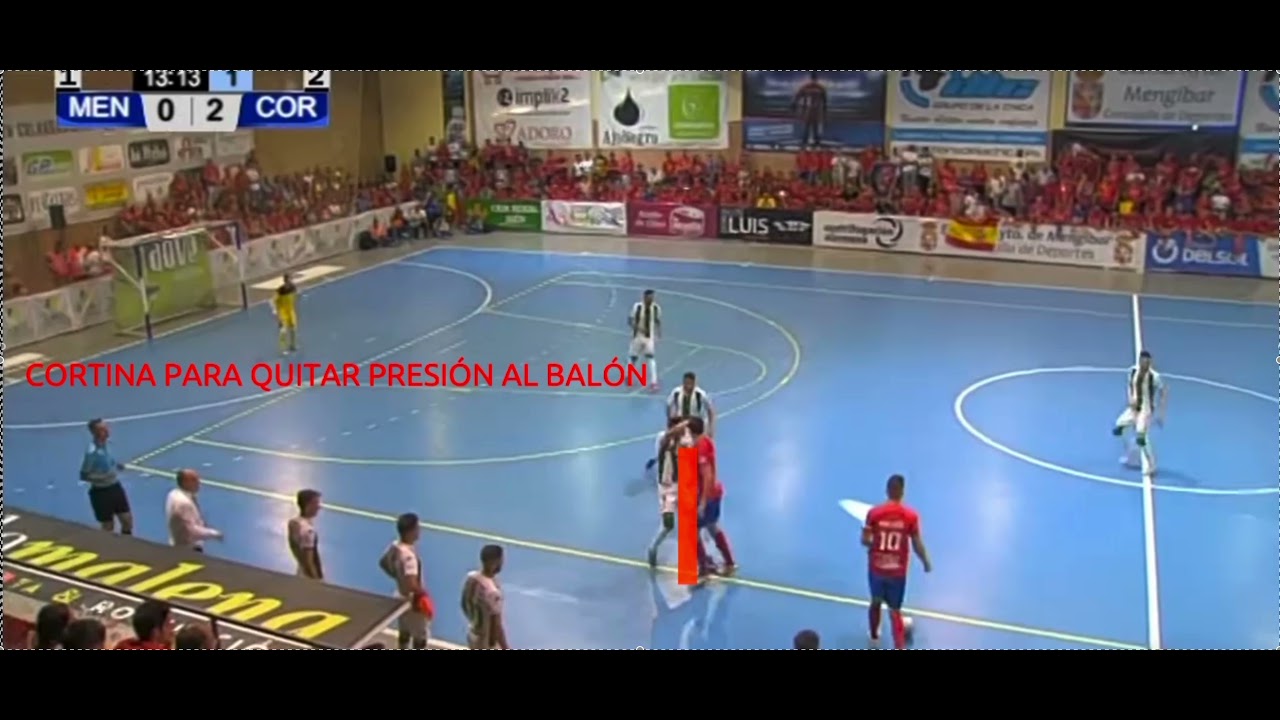 Gol tras aclarado para 1vs1  de f&uacute;tbol sala