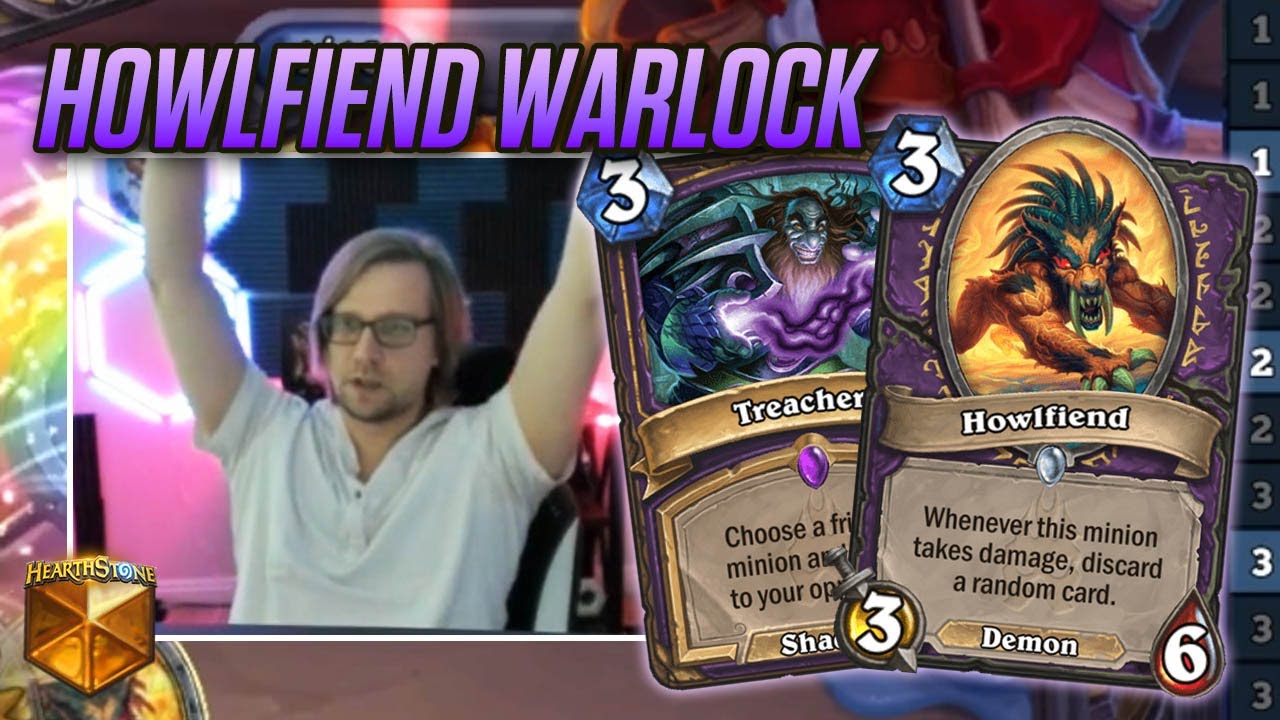 HOWLFIEND WARLOCK! - The Deck to Piss Off Your Opponent | Savjz Hearthstone