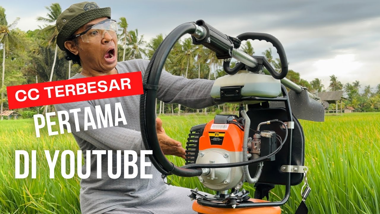 CC TERBESAR!! Full Review Mesin Rumput 52CC Firman FGB528