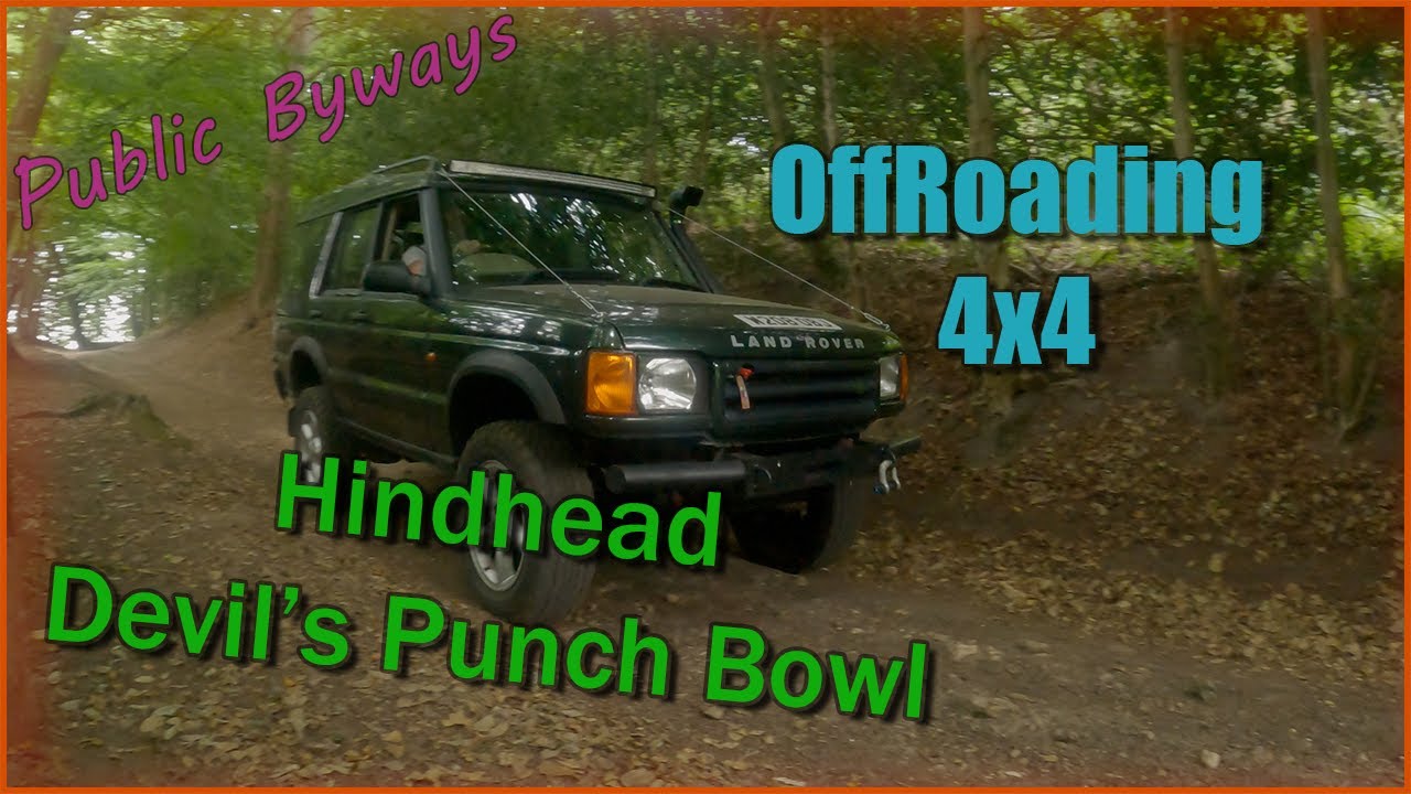 4x4 Off Roading at Hindhead Devil's Punch Bowl