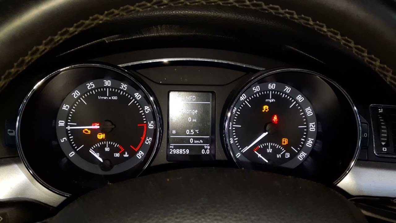 V4868 ДВС (Двигатель) Skoda Superb mk2 2.0tdi CFFB