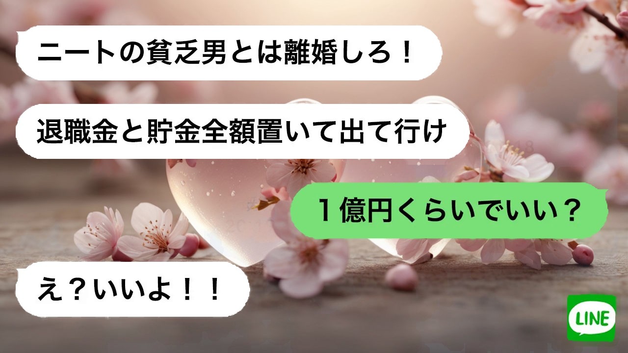 【LINE】 妹の夫をニート扱いし追い出した姉。最高のタイミングで真実を示し、立場は完全に逆転した。