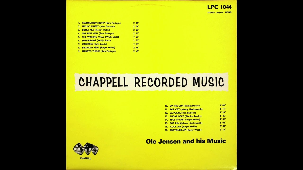 Ole Jensen and his Orchestra - Buttoned-Up (1971)