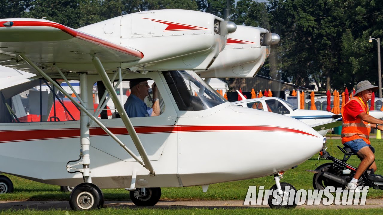 Oshkosh Arrivals and Departures - Friday Part 1/8 - EAA AirVenture Oshkosh 2025