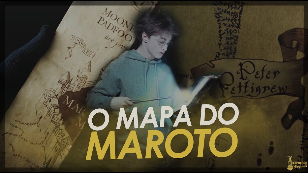 Tudo sobre O MAPA DO MAROTO de Harry Potter