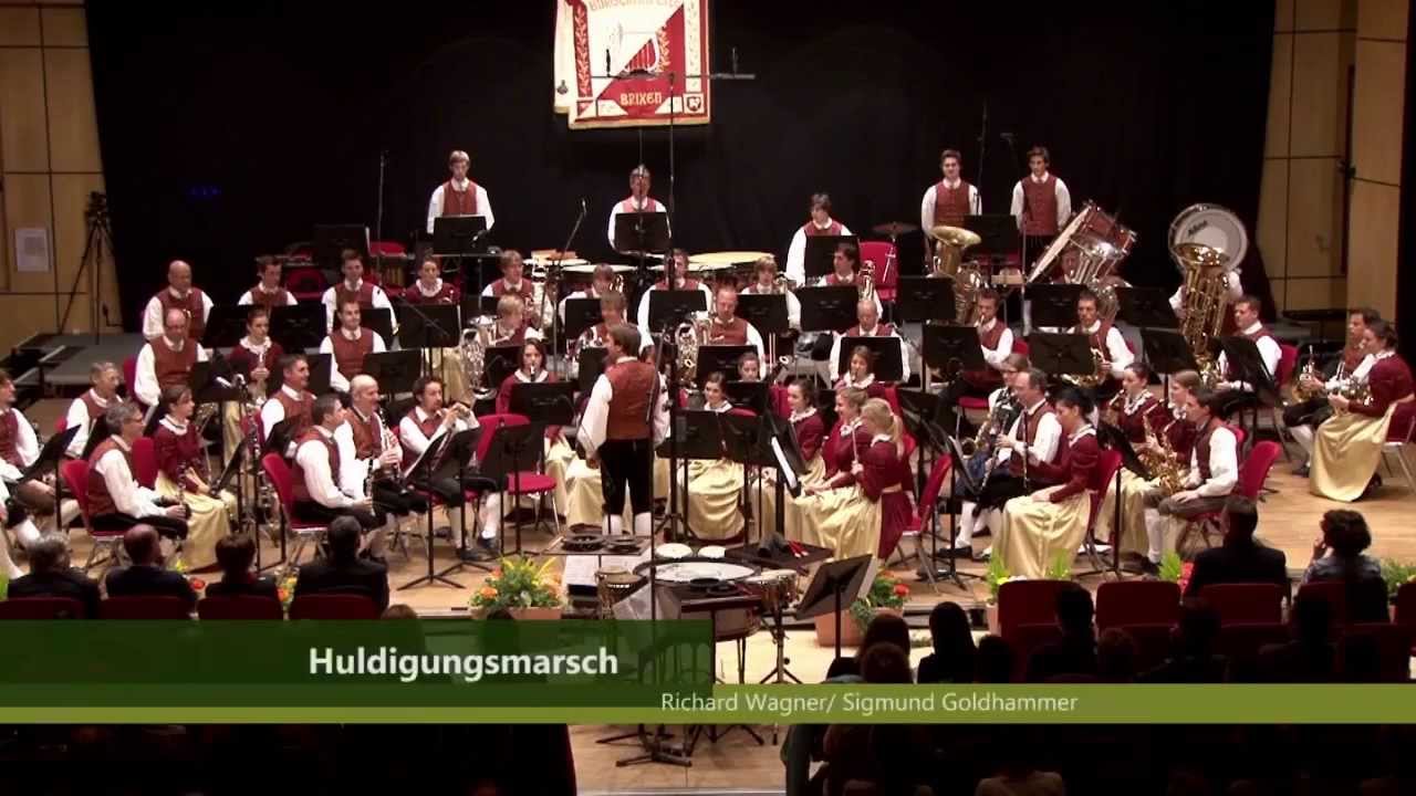 Huldigungsmarsch - Richard Wagner/Sigmund Goldhammer - Bürgerkapelle Brixen