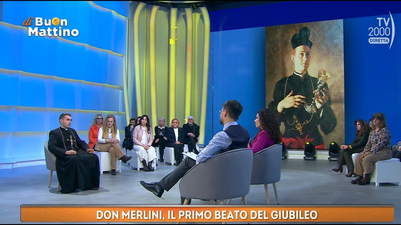 Di Buon Mattino (Tv2000) - La beatificazione di don Giovanni Merlini il 12 gennaio 2025