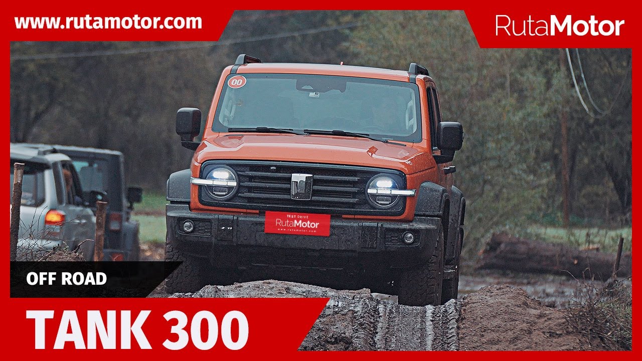 Tank 300 - Primera salida off-road con barro, grietas, trepadas y más (Prueba de larga duración)