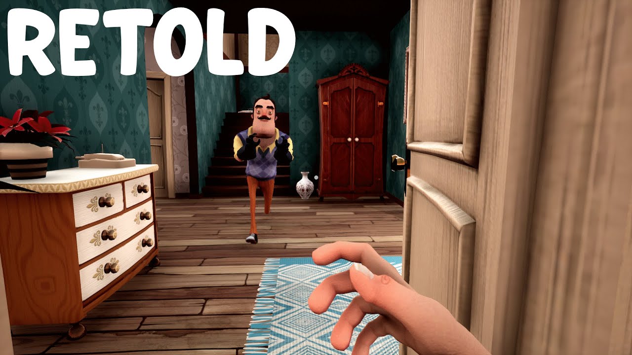 Hello Neighbor: RETOLD UPDATE | FANGAME GAMEPLAY