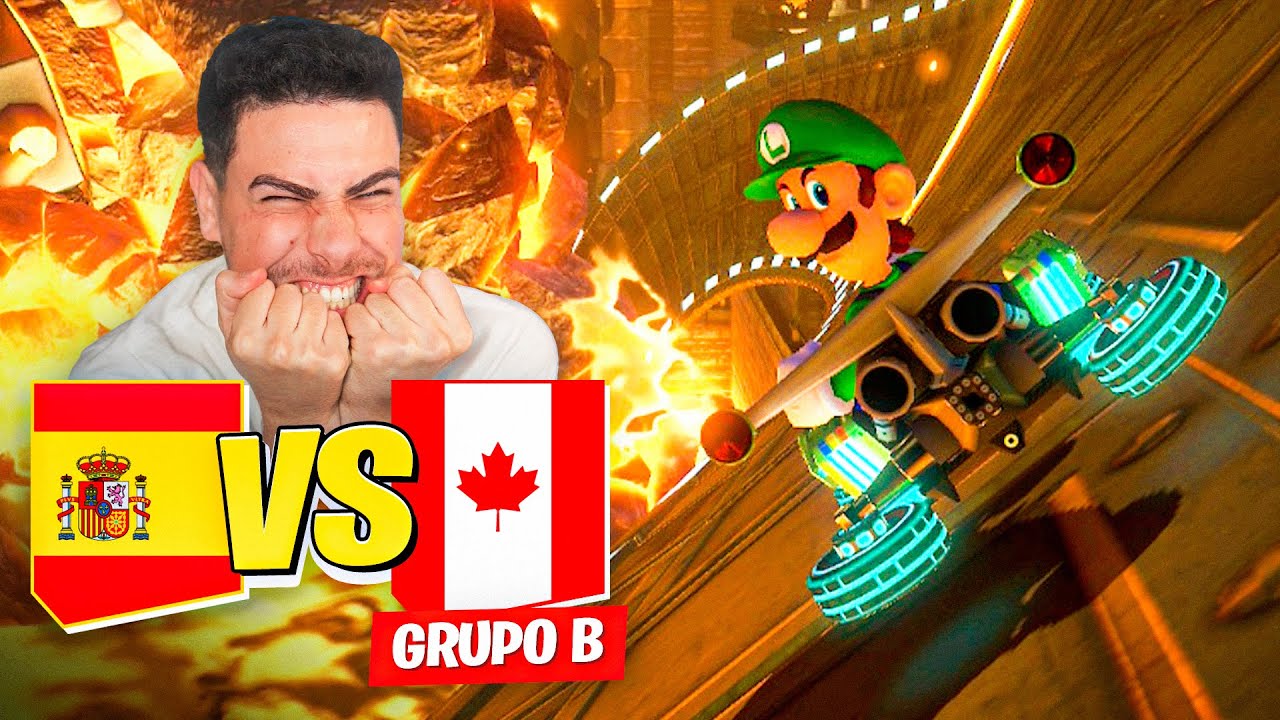 El histórico debut de España en la World Cup de Mario Kart.