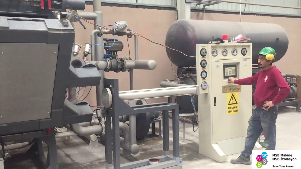 MSB Makine MSB iZOLASYON 4 Metre Strafor Blok Tesisi