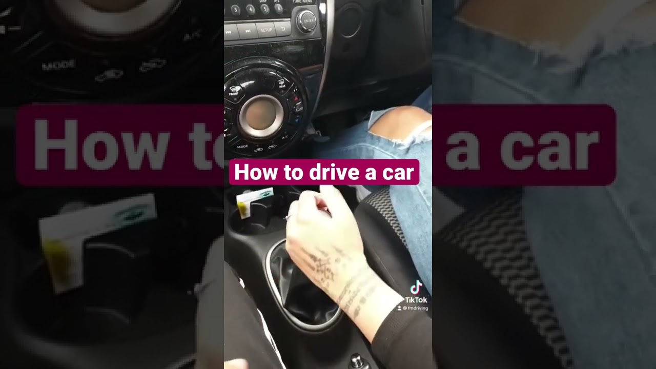 Первый урок вождения для новичков #неудачноевождение #автомобили #174