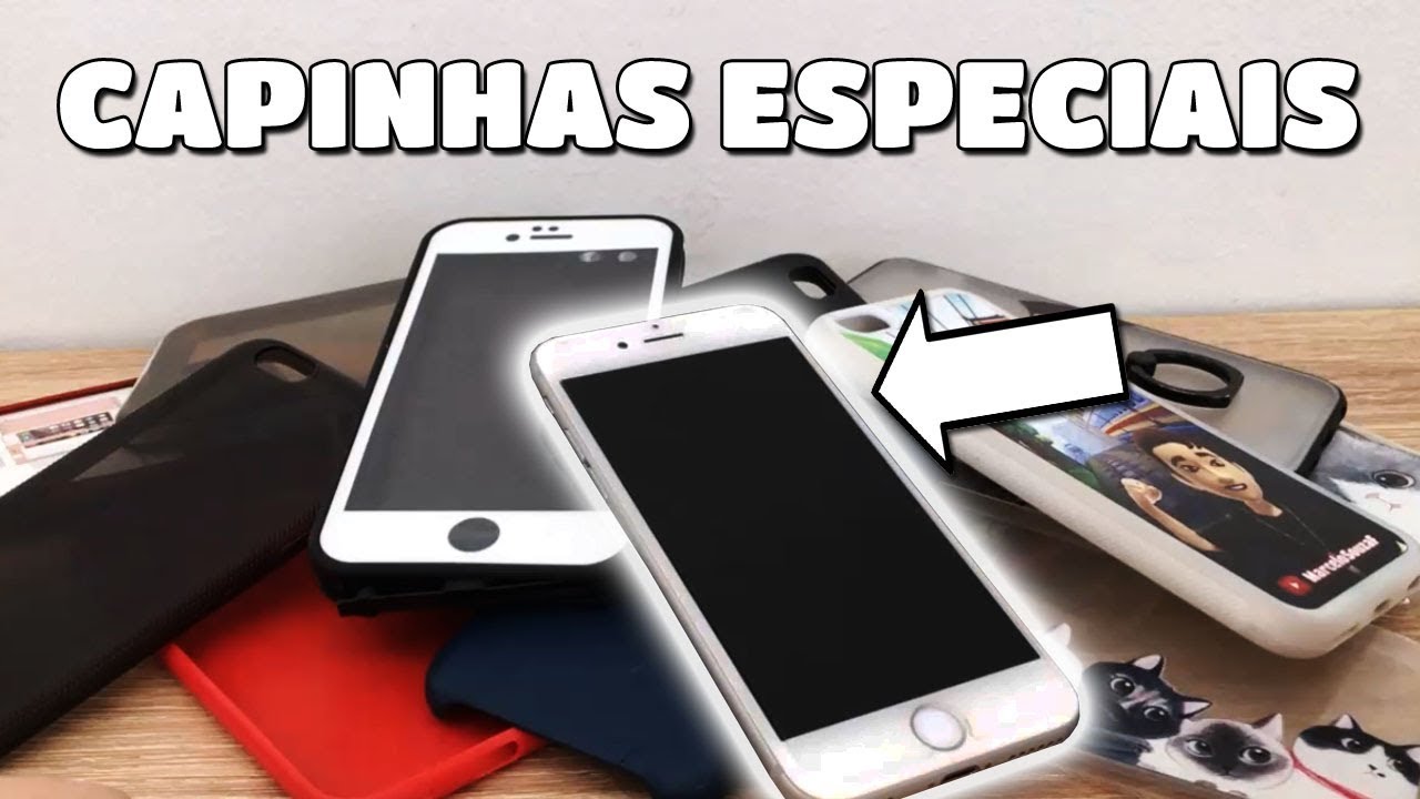 14 Capinhas Especiais para iPhone 6 e 6S