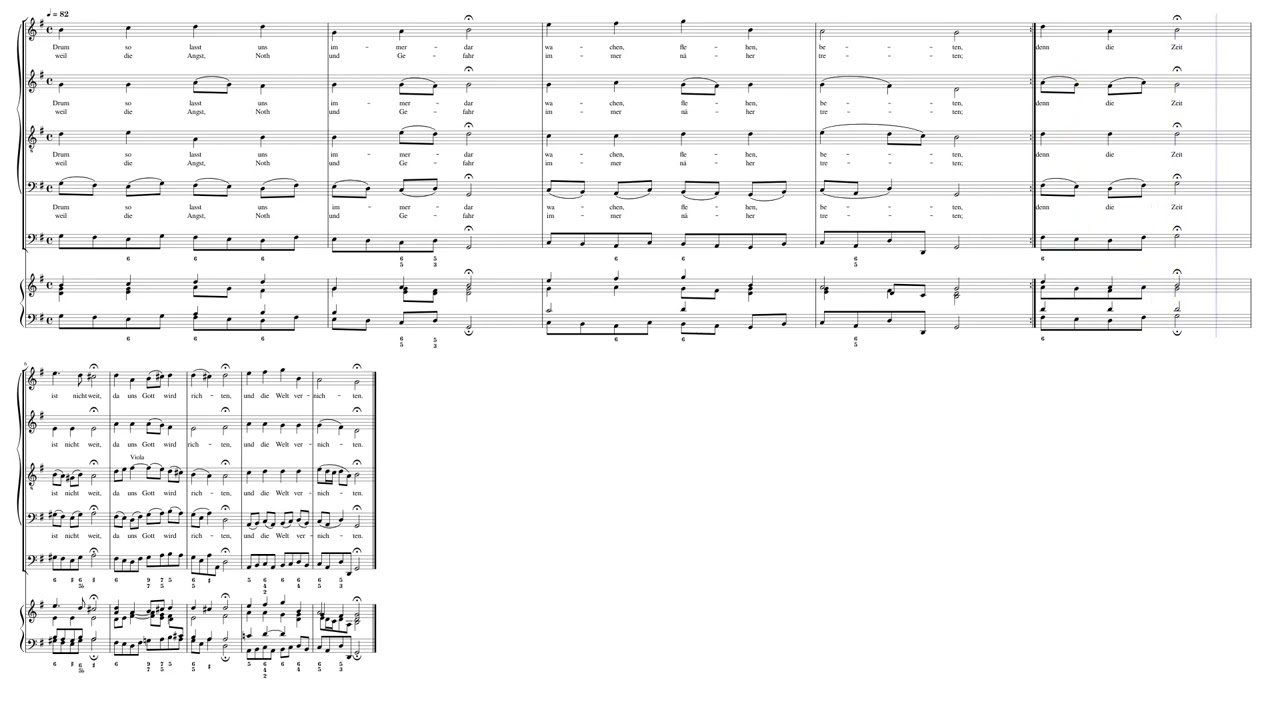 Mache dich  mein Geist  bereit  BWV 115 /  Mvt  6 – Johann Sebastian Bach