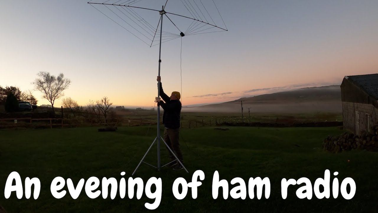 An evening of HF radio at the barn | Tidradio review and giveaway
