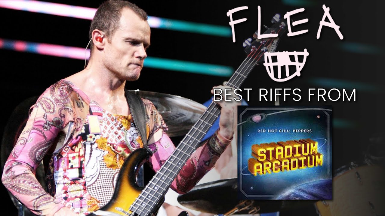 Flea best riffs from Red Hot Chili Pepper's album Stadium Arcadium [bass cover by Gabriele Lanuto]