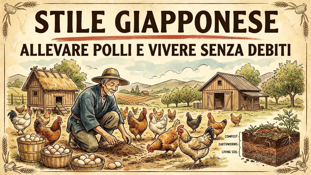 Il metodo giapponese per alimentare le galline e risparmiare migliaia di rubli