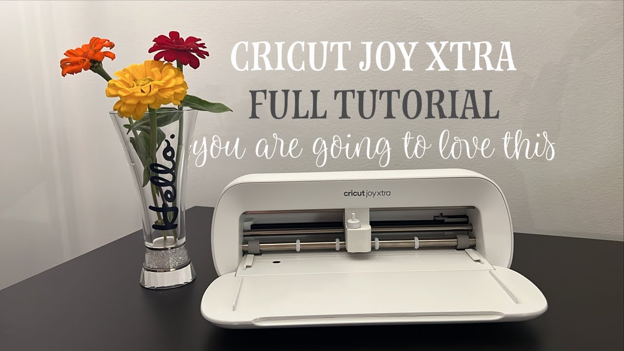 Распаковка Cricut Joy Xtra и первый проект