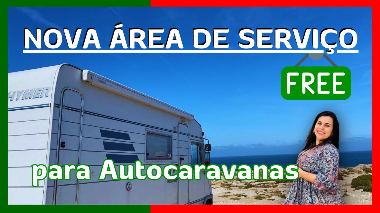 Nova Área de Serviço para motorhomes em Portugal