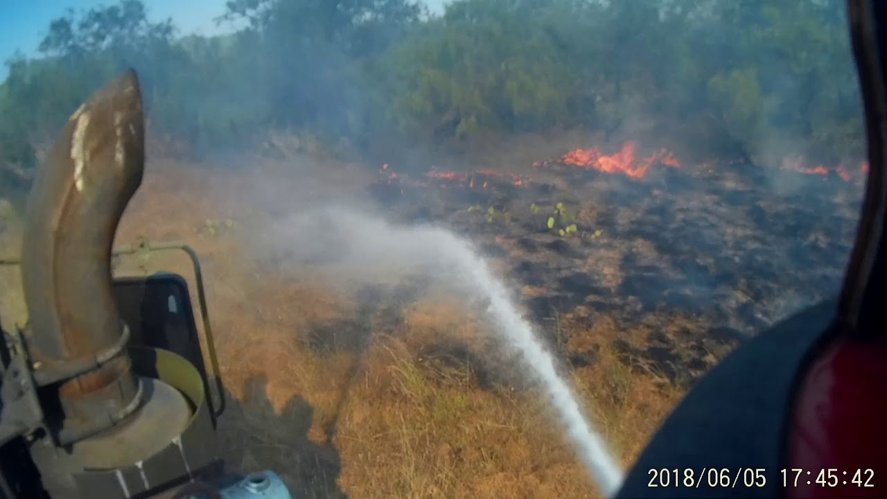 FireCam- Mutual Aid 200+ acre brush fire & 18 wheeler fire