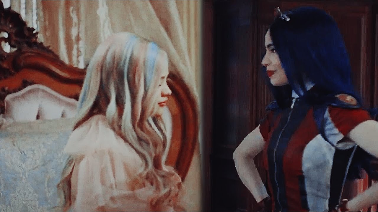 princess audrey [queen of mean ]  and evie grimhilde - losing game