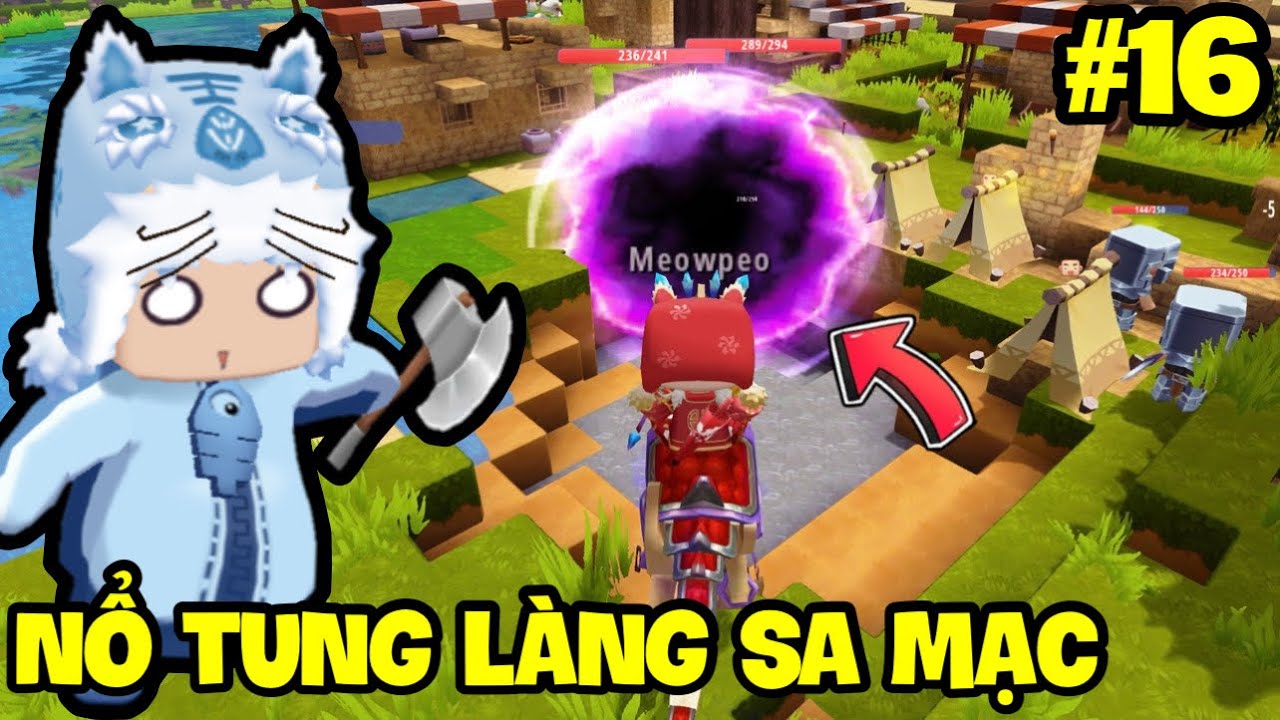 SINH TỒN CỰC HẠN HƯ KHÔNG MINI WORLD - TẬP 16: TRỨNG HƯ KHÔNG PHÁ HỦY THƯƠNG NHÂN SA MẠC | MEOWPEO