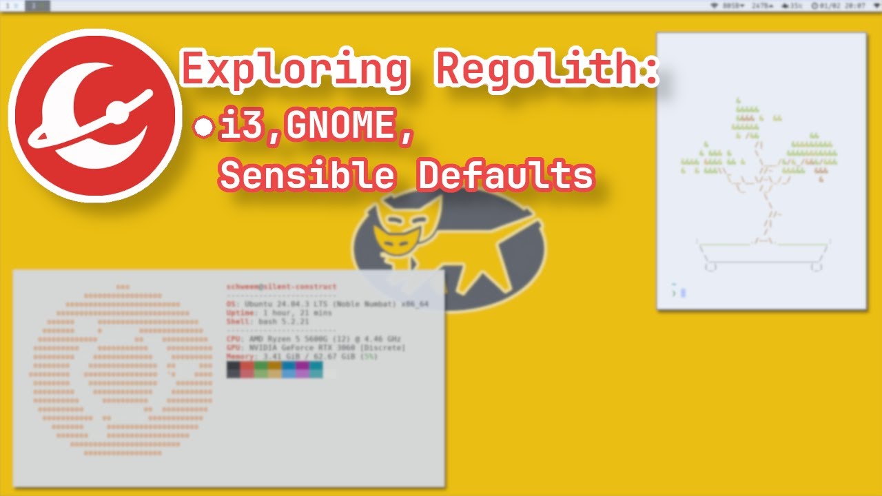 Exploring the Regolith Desktop!