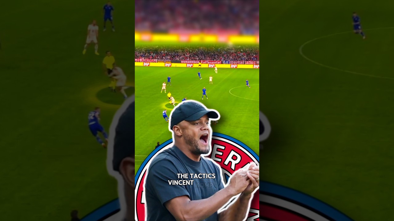 Czy formacja Kompany'ego 2-4-4 jest obecnie najlepsza? #bayernmunich #kompany #bundesliga