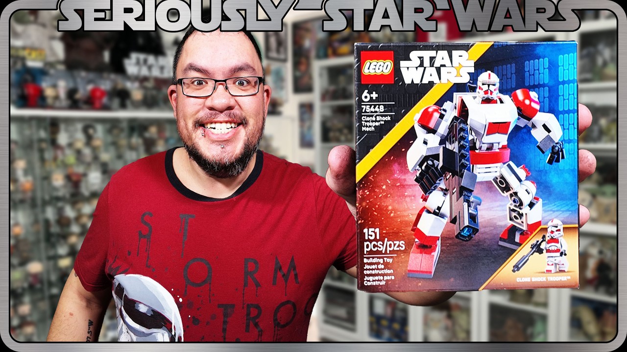 Самый крутой клон-солдат LEGO! | Механический клон-штурмовик LEGO Star Wars 75448: сборка и обзор!