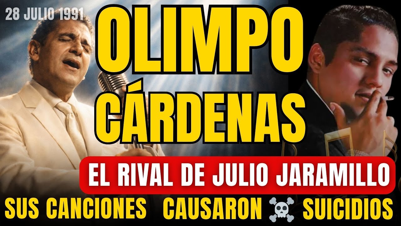 Olimpo Cárdenas: Cantaba TAN TRISTE Que la Gente Se SUICIDABA 💀 | Rival de Julio Jaramillo