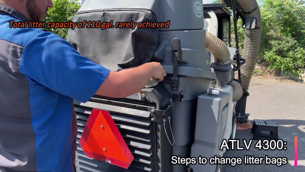Madvac LN50 vs. Tennant ATLV: Change Bags