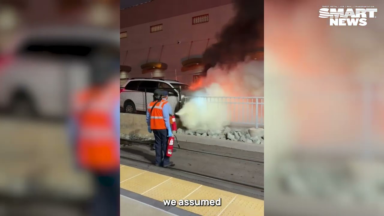San Diego SMART members save woman from burning car