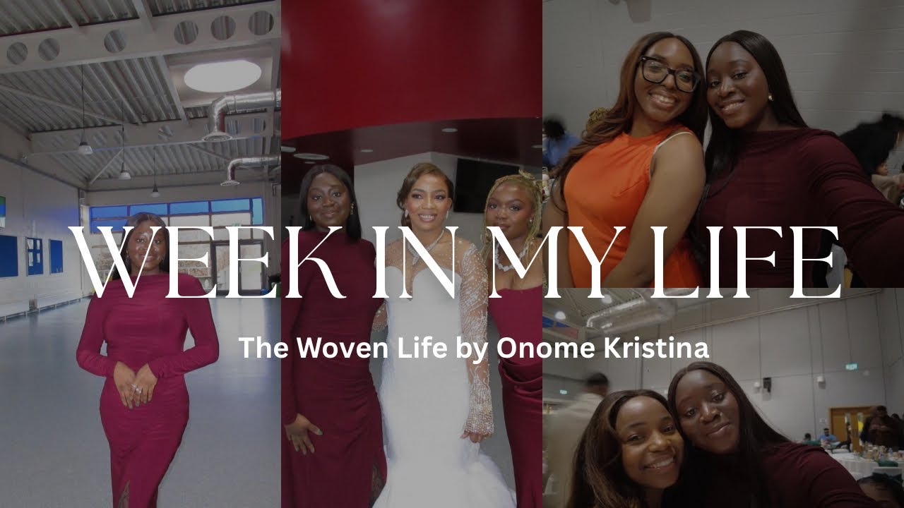 Week in My Life | The Woven Life: breakfasts, work, chats & a wedding