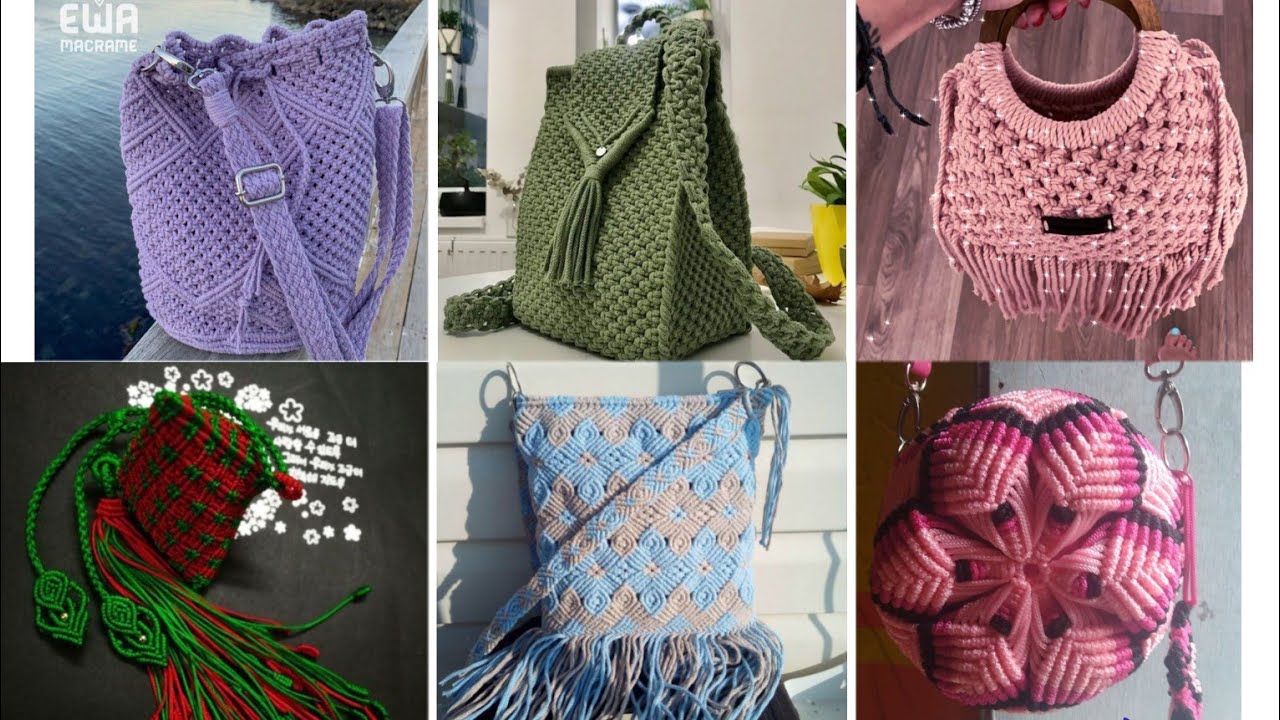 The Must-Have Macrame Bags of 2023 @diymacramee