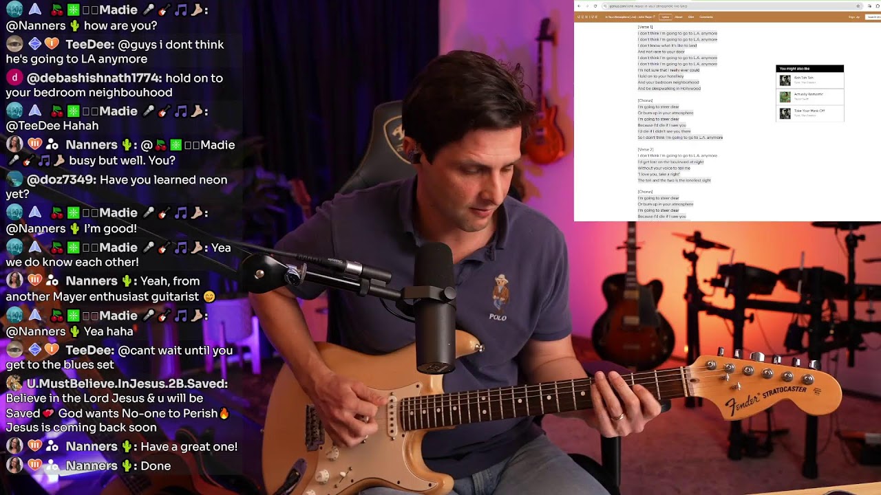 Learning Live in LA John Mayer Album - Day 7 