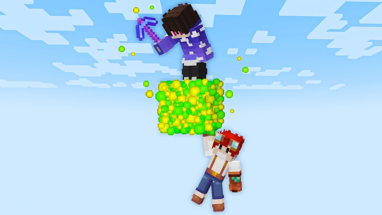 TENTANDO SOBREVIVER COM APENAS 1 BLOCO de XP