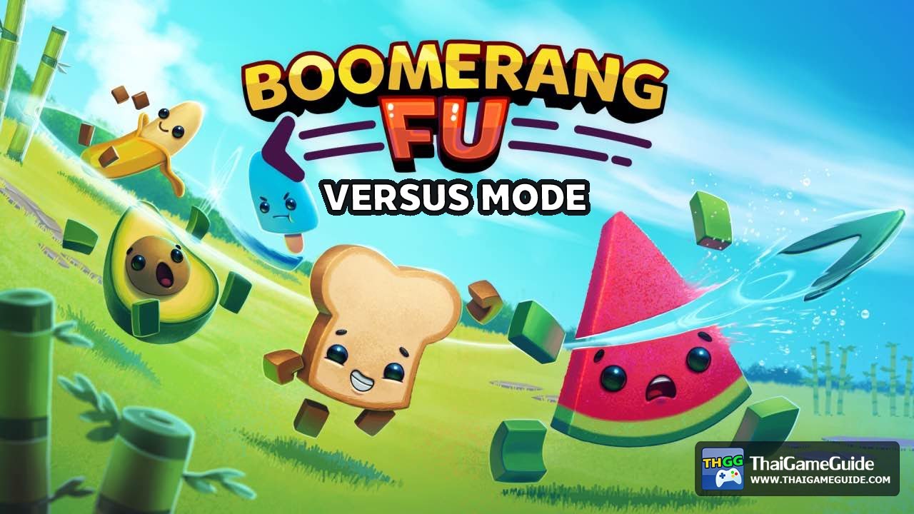 Boomerang Fu [Local Multiplayer Share Screen] : Versus Mode ~ Free for All - Golden Boomerang