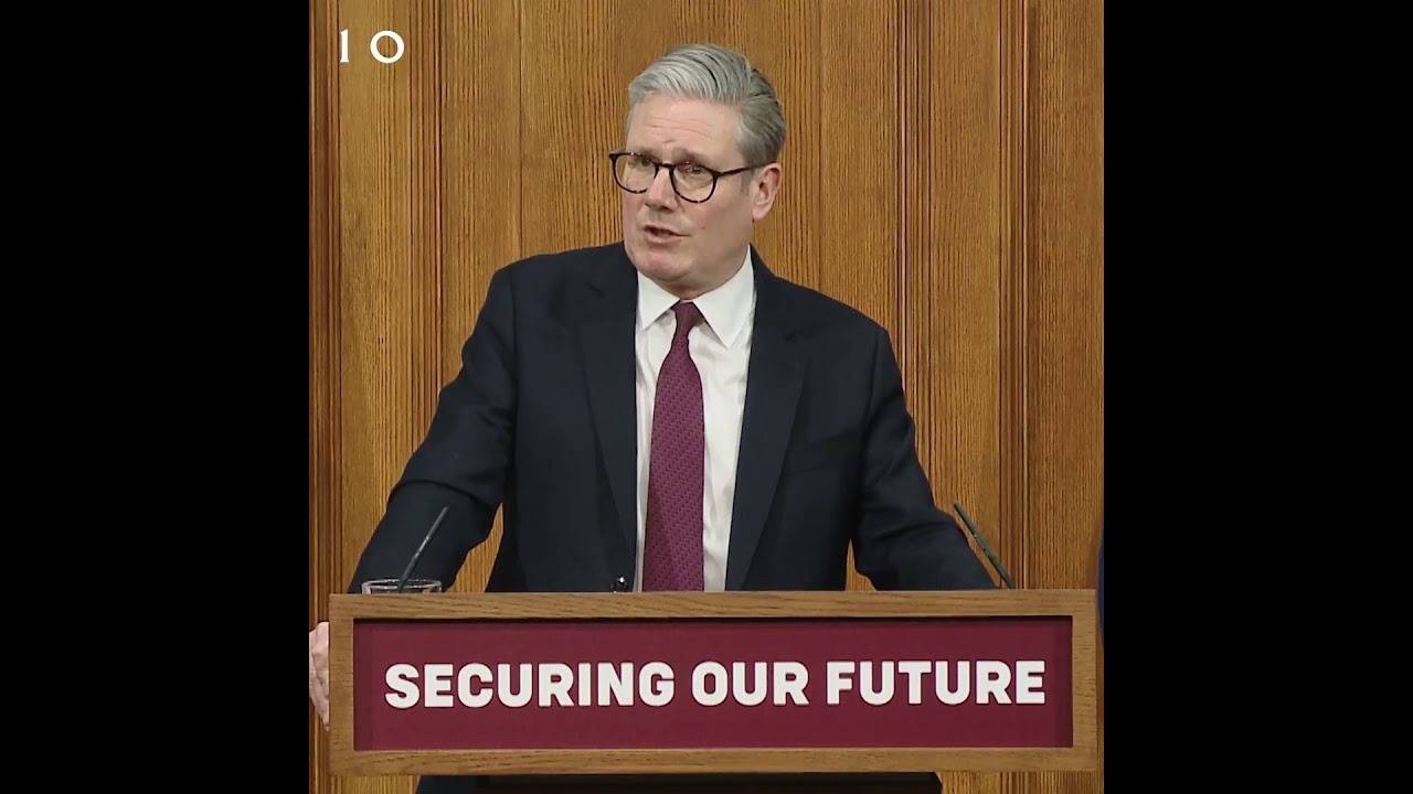 Prime Minister Keir Starmer's press conference on Ukraine