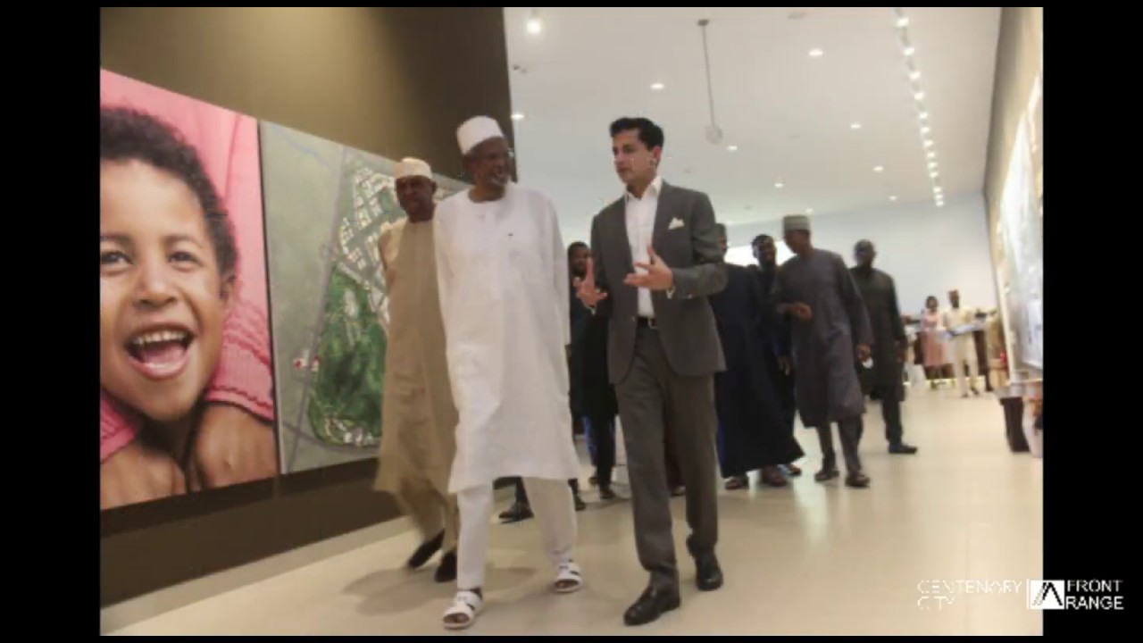 Dr. Aminu Dantata's visit