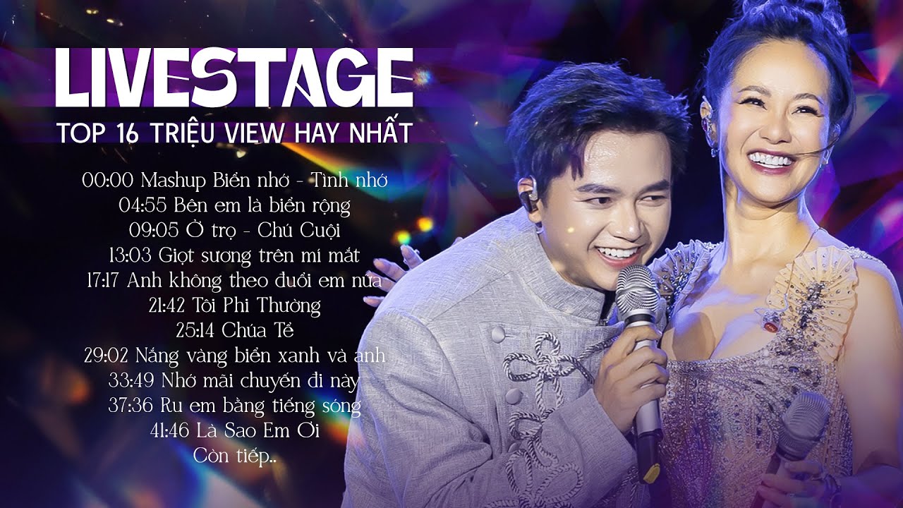 FULL 16 TIẾT MỤC LIVESTAGE của HỒNG NHUNG & B&Ugrave;I C&Ocirc;NG NAM tại Giao Lộ Thời Gian