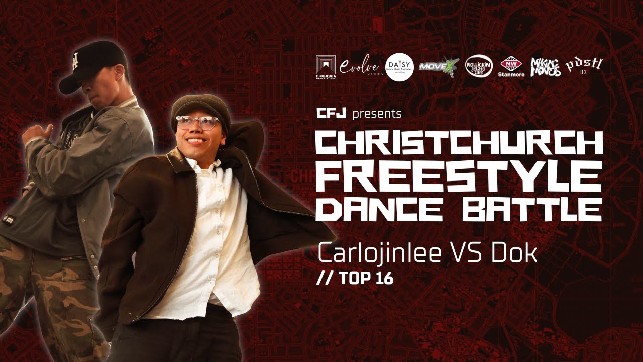 Top 16: Carlojinlee vs Dok | Christchurch Freestyle Battle 2025