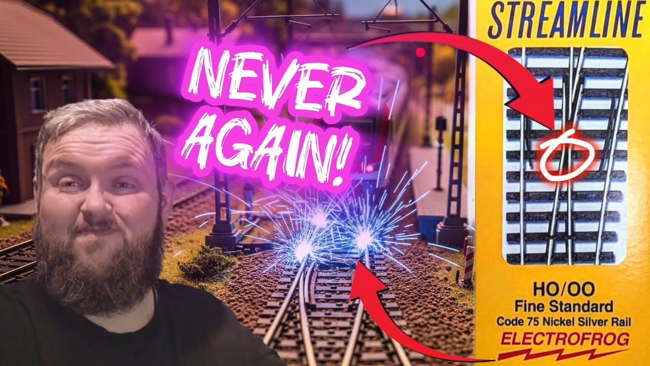 🛑 STOP ✋️ Using These ELECTROFROG Points / Turnouts! (Peco)