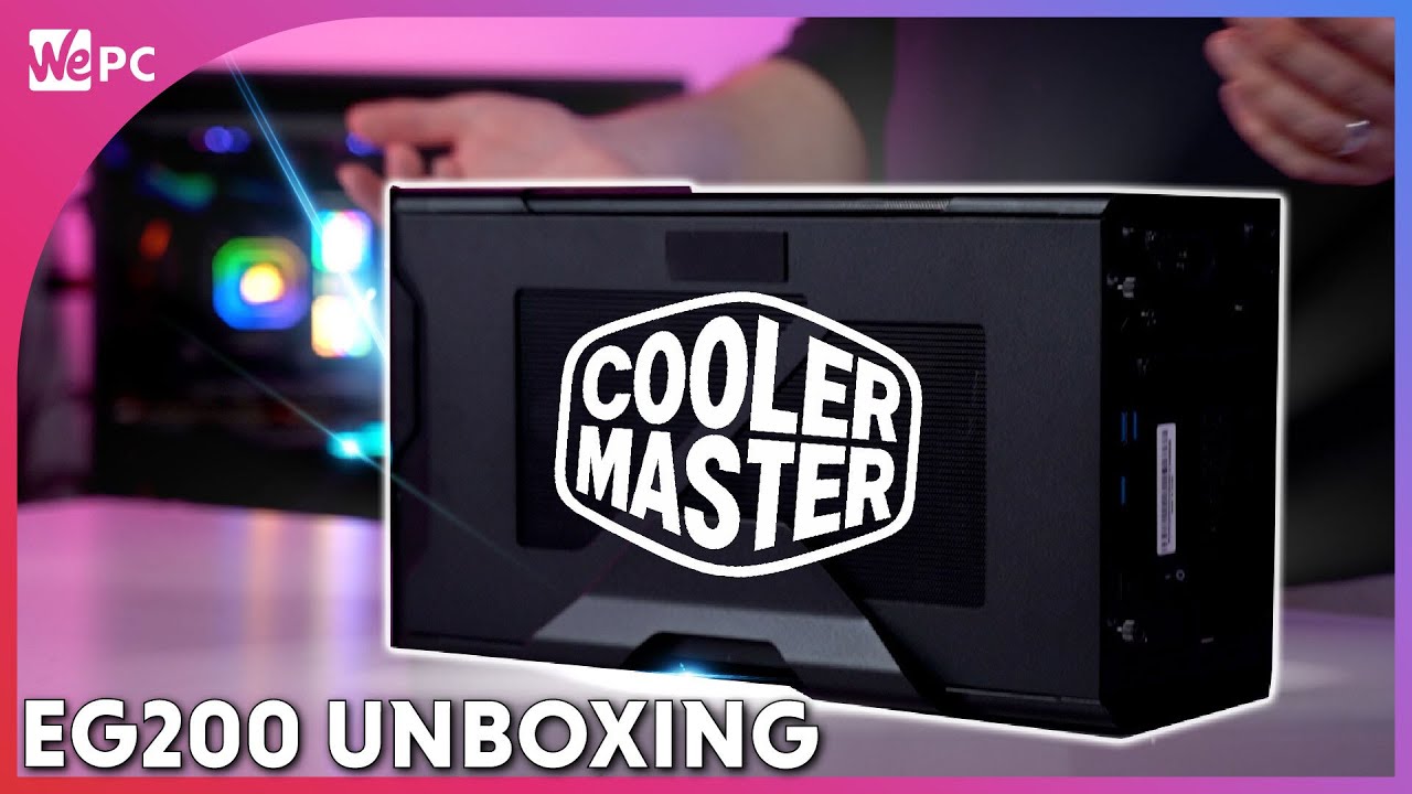 Unboxing The Cooler Master EG200 External GPU 2021